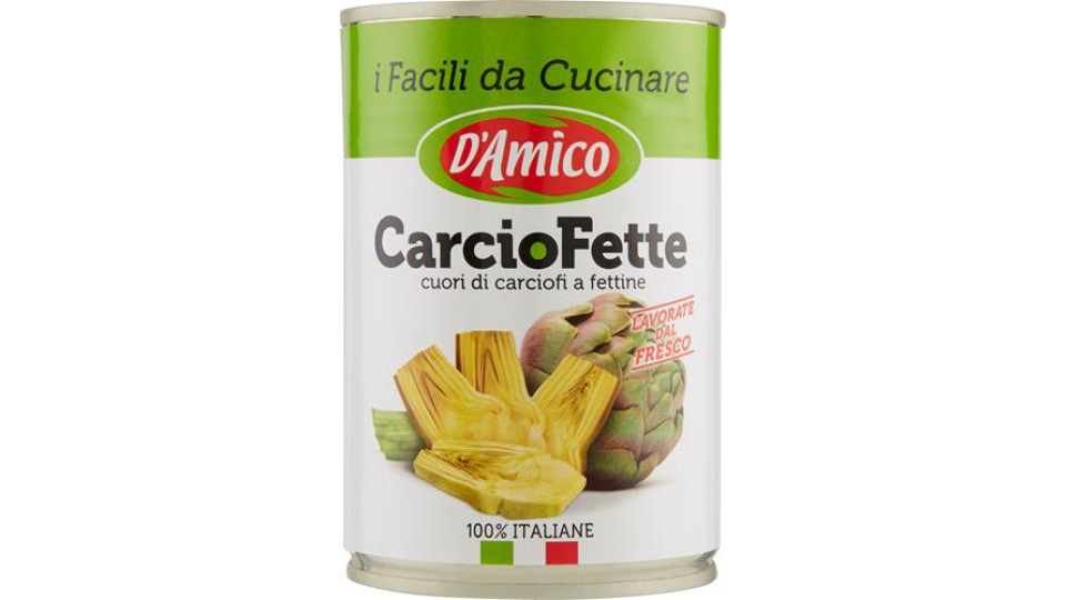 CARCIOFI A FETTE AL NATURALE