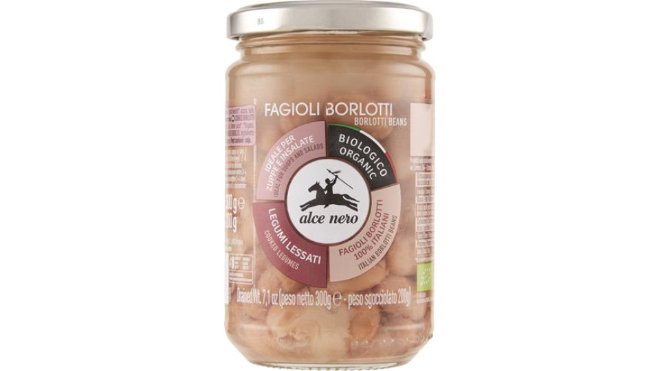 FAGIOLI BORLOTTI BIO ALCE NERO