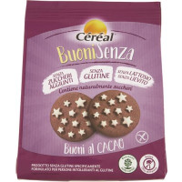 BISCOTTI BUONI AL CACAO SENZA GLUTINE SENZA ZUCCH AGG. SENZA LATTOSIO SENZA LIEVITO