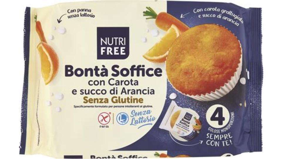 BONTA' SOFFICE CON CAROTA E SUCCO DI ARANCIA GR35X4