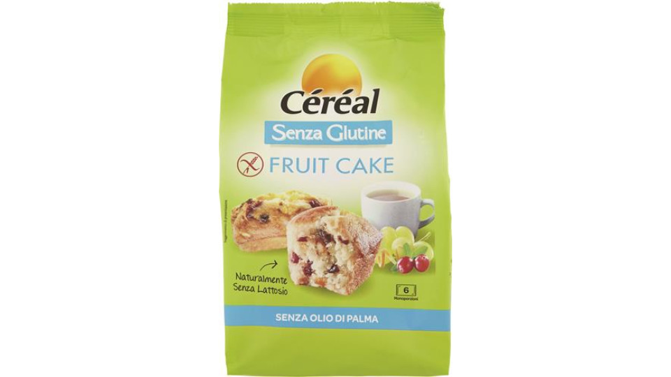 FRUIT CAKE 6 MONOPORZIONI - SENZA GLUTINE