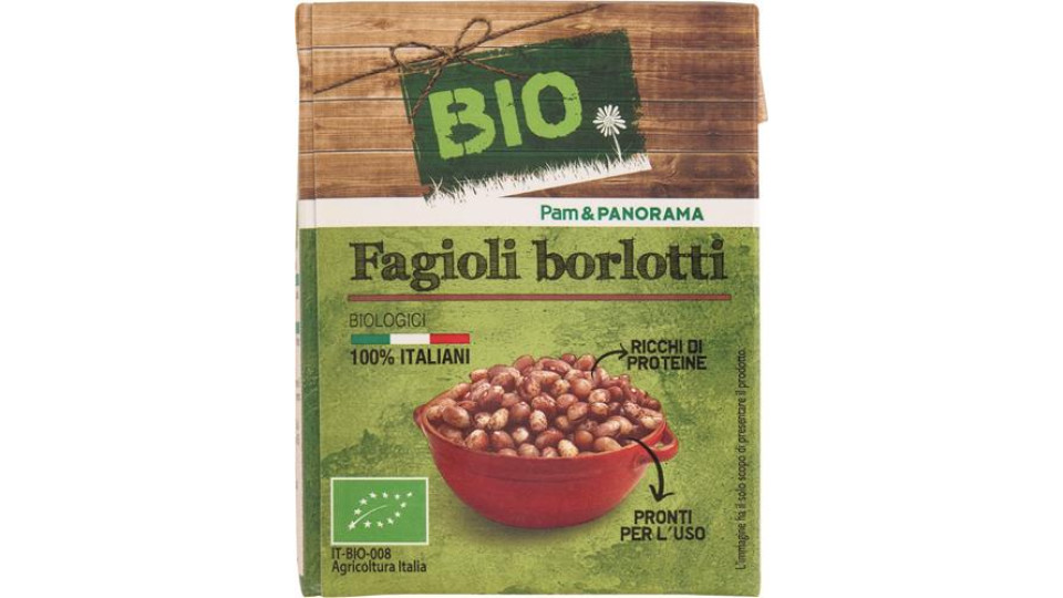 FAGIOLI BORLOTTI BIO IN TETRAPACK