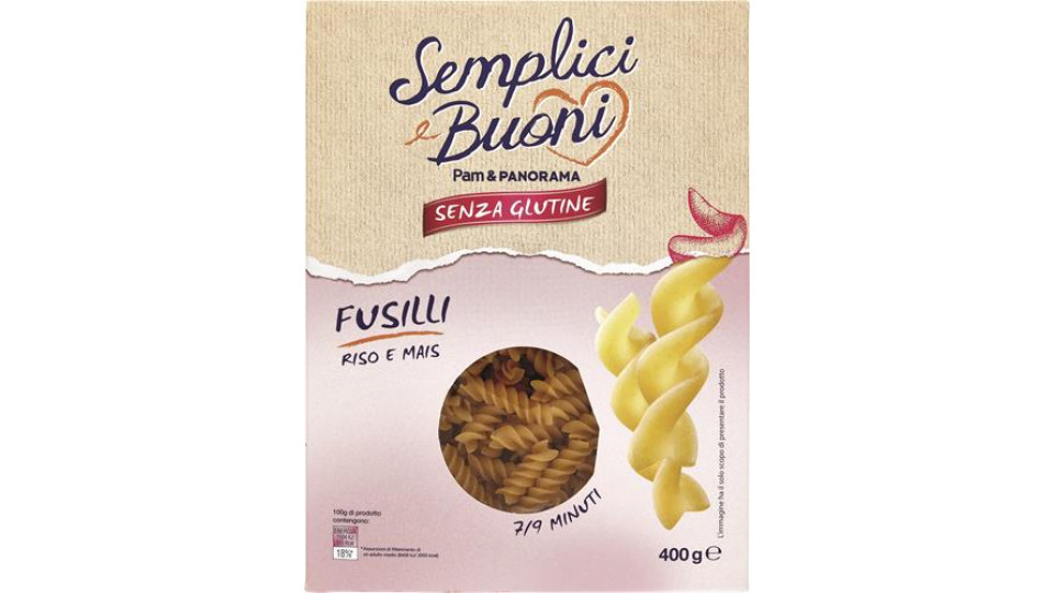 FUSILLI MAIS RISO - SENZA GLUTINE