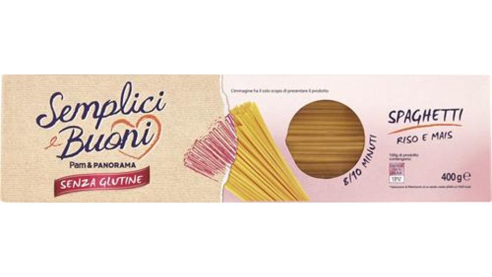 SPAGHETTI MAIS RISO - SENZA GLUTINE