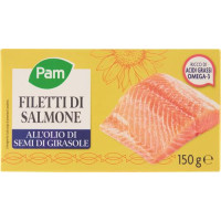FILETTI DI SALMONE ALL'OLIO DI SEMI DI GIRASOLE