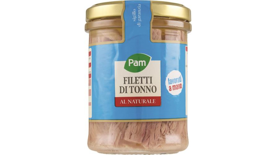 FILETTI DI TONNO AL NATURALE VASO VETRO