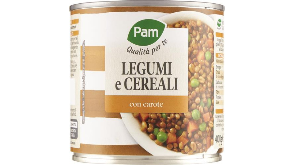 LEGUMI E CEREALI CON CAROTINE