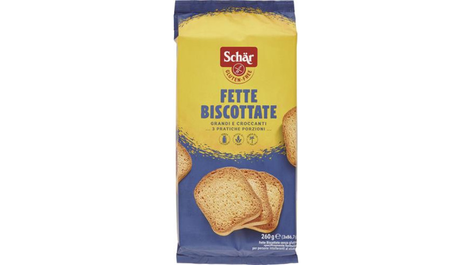 FETTE BISCOTTATE - SENZA GLUTINE