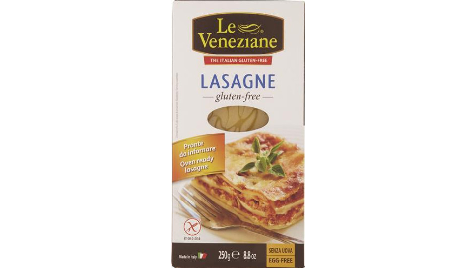 LASAGNE - SENZA GLUTINE