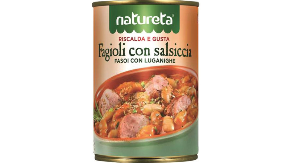 NATURET.FAGIOLI CON SALSICCIA