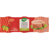 TONNO A PINNE GIALLE IN OLIO D'OLIVA G110X3