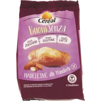 MADELEINE ALLE MANDORLE DOLCI MERENDINE BUONI SENZA 6 X 30 G - SENZA GLUTINE