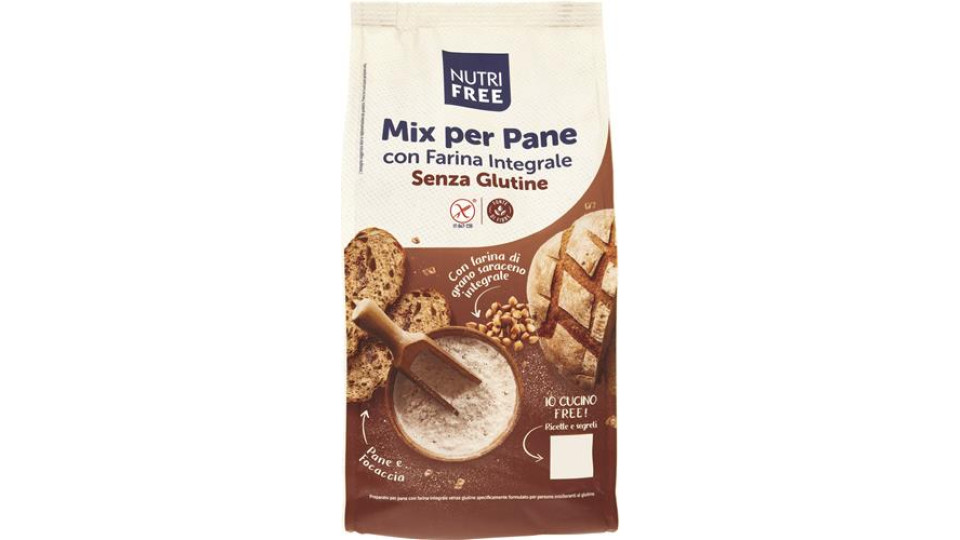 MIX PER PANE INTEGRALE - SENZA GLUTINE