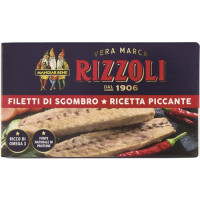 FILITTI SGOMBRO IN OLIO DI OLIVA PICCANTI