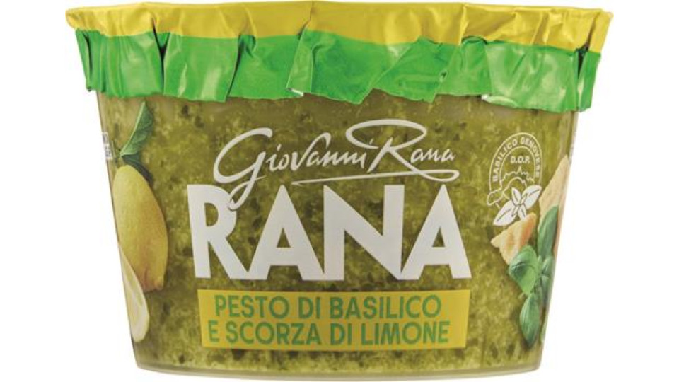 PESTO BASILICO E SCORZE DI LIMONE