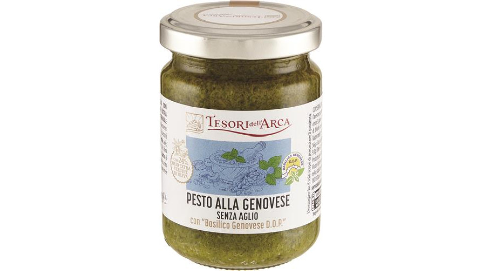 PESTO ALLA GENOVESE SENZ'AGLIO CON BASILICO GENOVESE DOP
