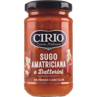 SUGO AMATRICIANA E DATTERINI