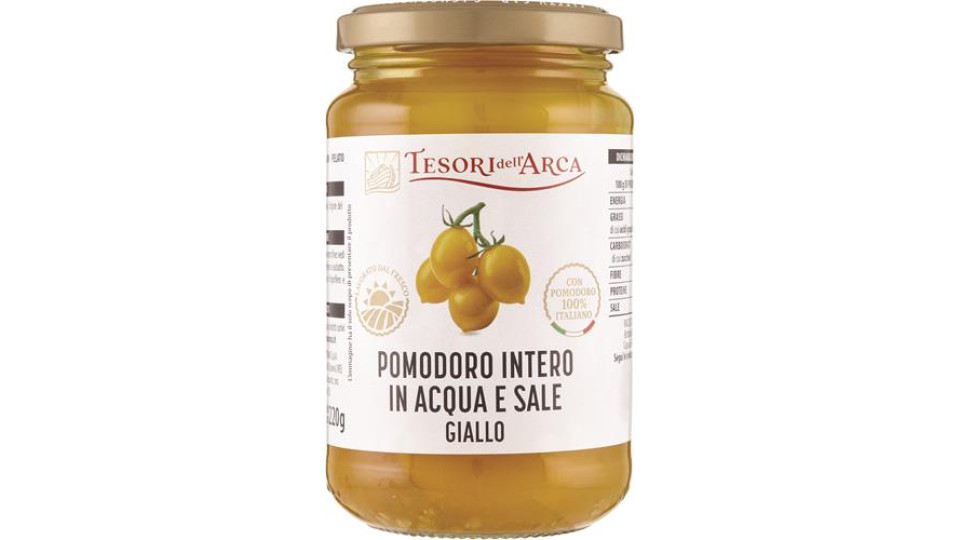 POMODORO INTERO IN ACQUA E SALE GIALLO