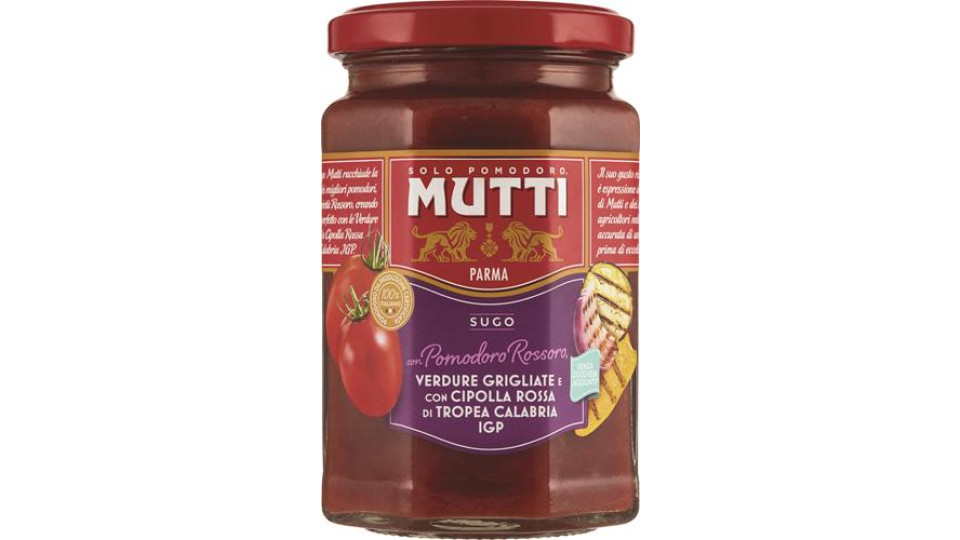 SUGO POMDODORO E VERDURE GRIGLIATE