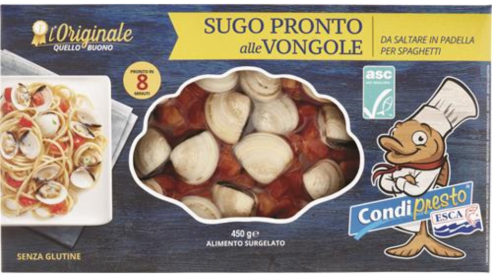 CONDIPRESTO SUGO ALLE VONGOLE