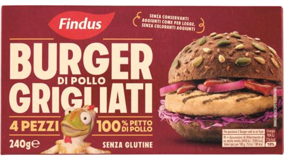 FINDUS BURGER POLLO
