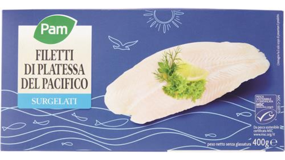 PAM FILETTI PLATESSA DEL PACIFICO