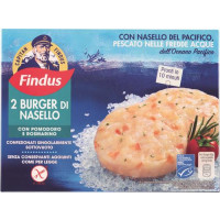 BURGER DI NASELLO CON POMODORO E ROSMARINO