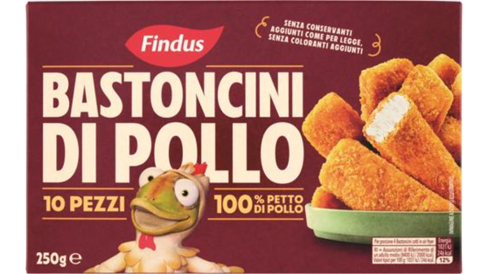 BASTONCINI DI POLLO FINDUS X10