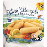 FILETTI DI BACCALA' PASTELLATI