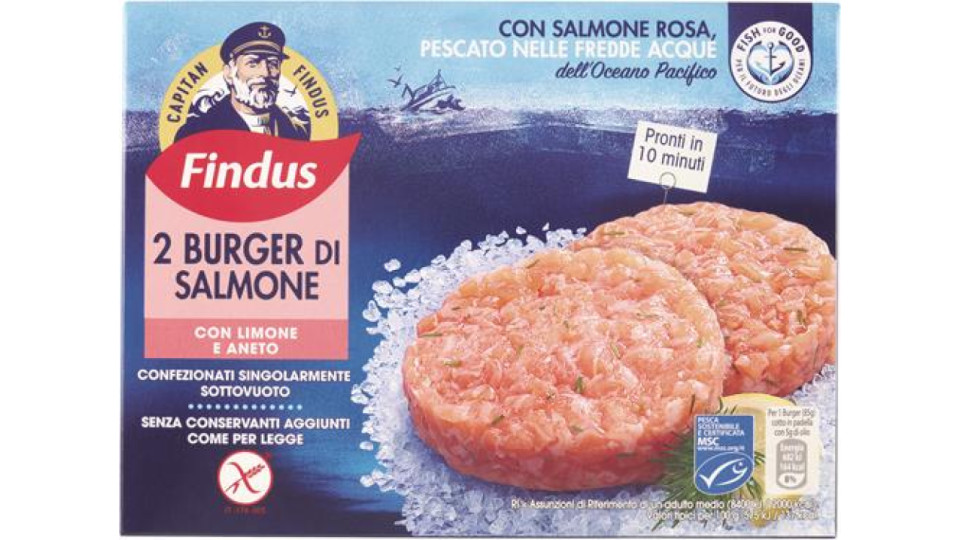 BURGER DI SALMONE