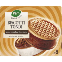 BISCOTTI TONDI ASSORTITI X8