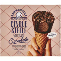 CONO CINQUE STELLE CIOCCOLATO DI MODICA X6