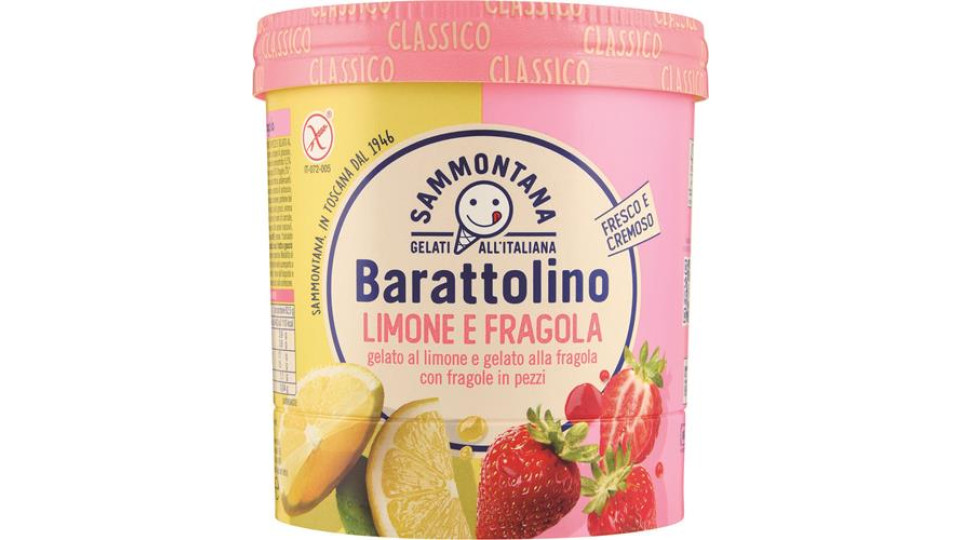 BRATTOLINO CLASSICO FRAGOLA LIMONE