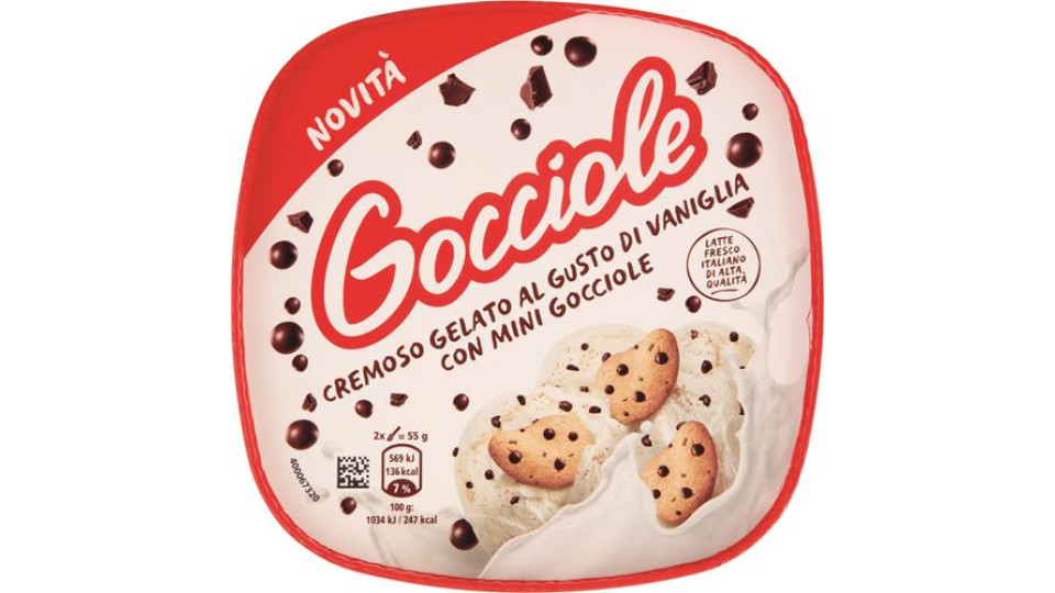 GOCCIOLE TUBS VASCHETTA GELATO