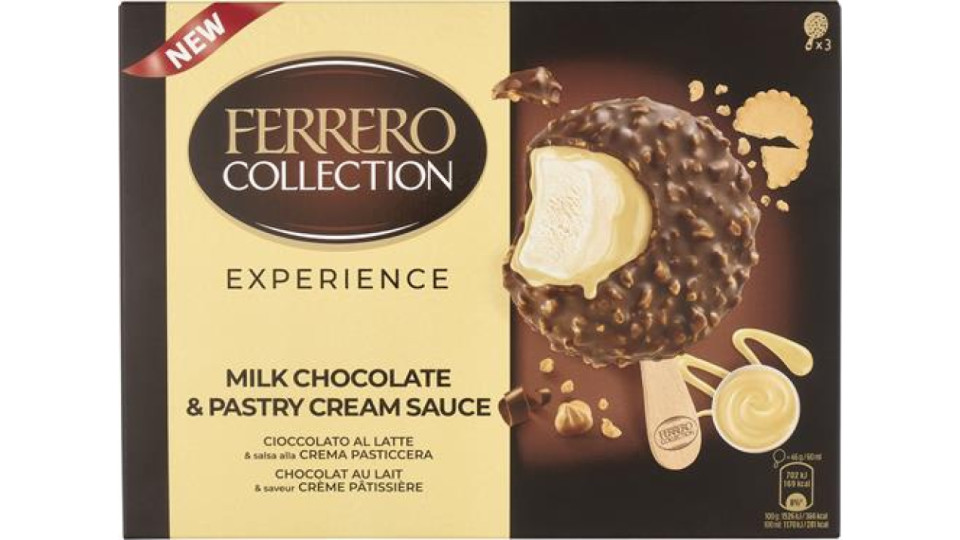 FERRERO COLLECTION CIOCCOLATO E CREMA PASTICCERA