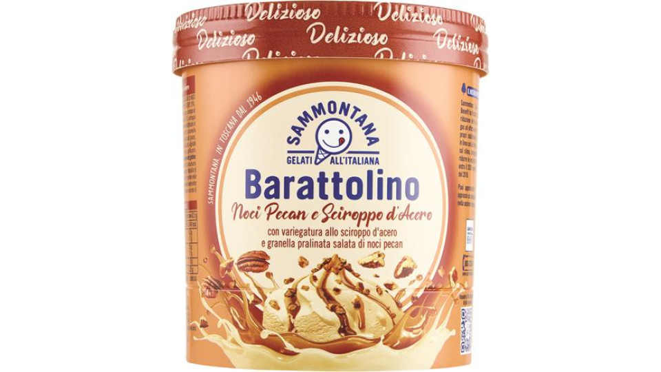 BARATTOLINO DELIZIOSO NOCI PECAN E SCIROPPO D'ACERO