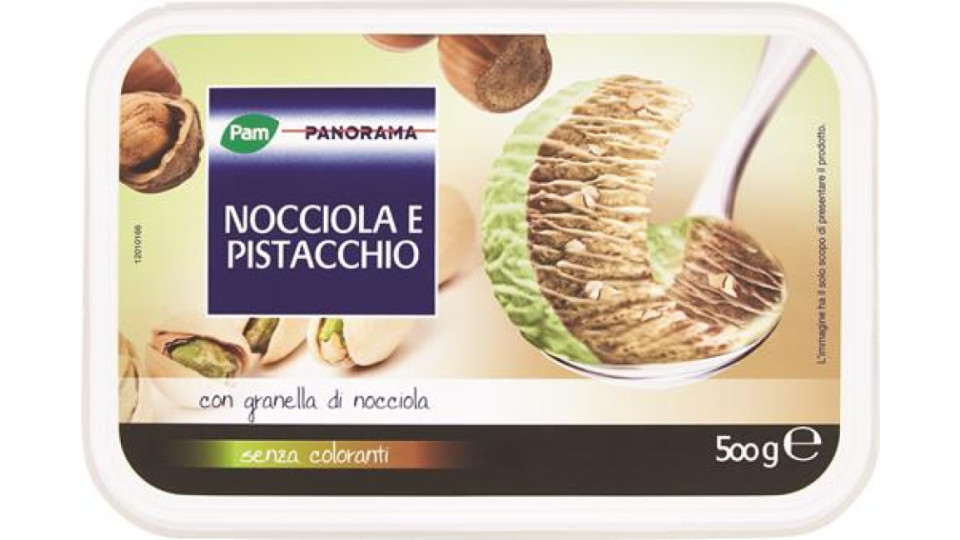 VASCHETTA NOCCIOLA E PISTACCHIO
