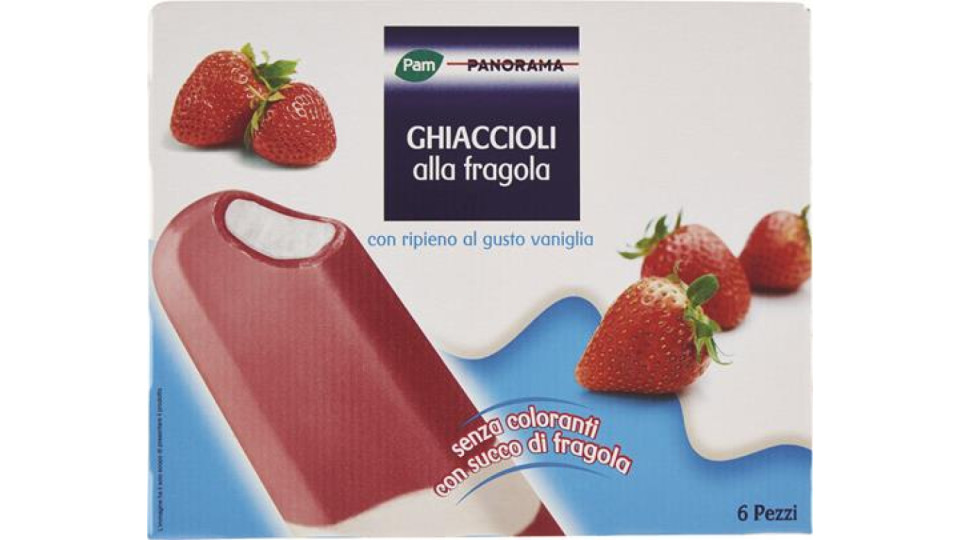 GHIACCIOLO ALLA FRAGOLA X6