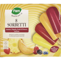 SORBETTO MIX FRUTTA X8