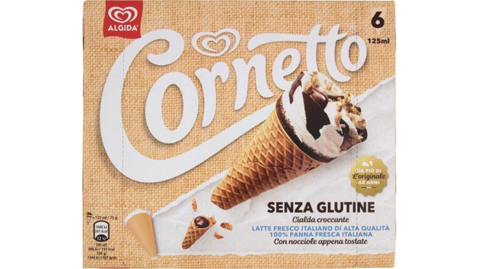 6 CORNETTO S/GLUTINE