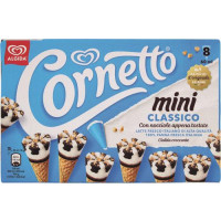 CORNETTI MINI PANNA X8