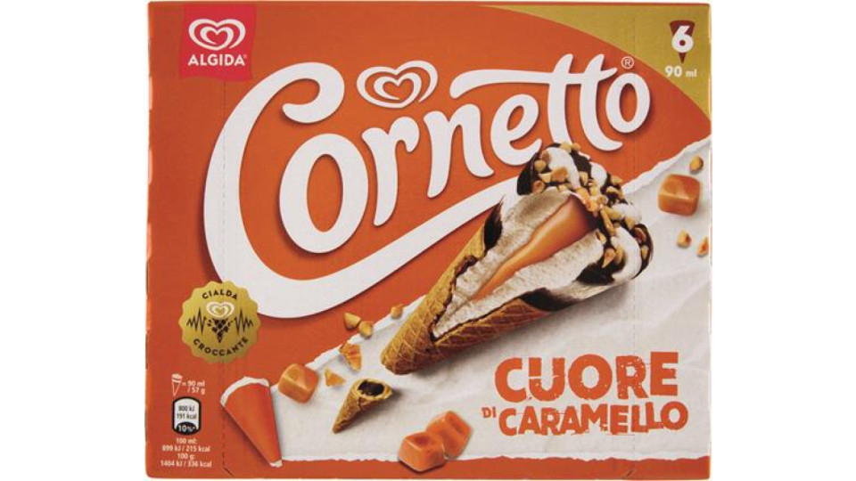6 CORNETTO CARAMELLO
