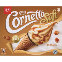 4 CORNETTO SOFT CARAMELLO VANILLA
