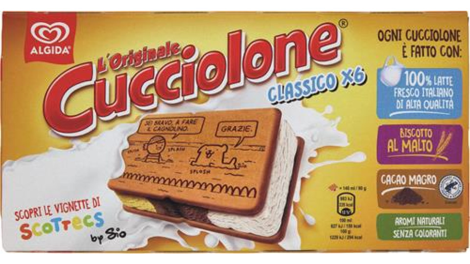 CUCCIOLONE ALGIDA X6