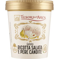 TESORI DELL'ARCA GELATO RICOTTA SALATA E PERE