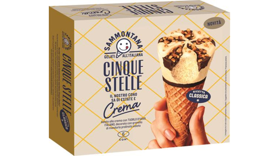 CONO CREMA 5 STELLE