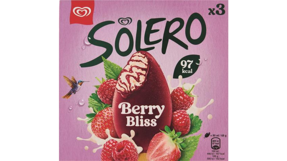 SOLERO BERRY BLISS 90MLX3