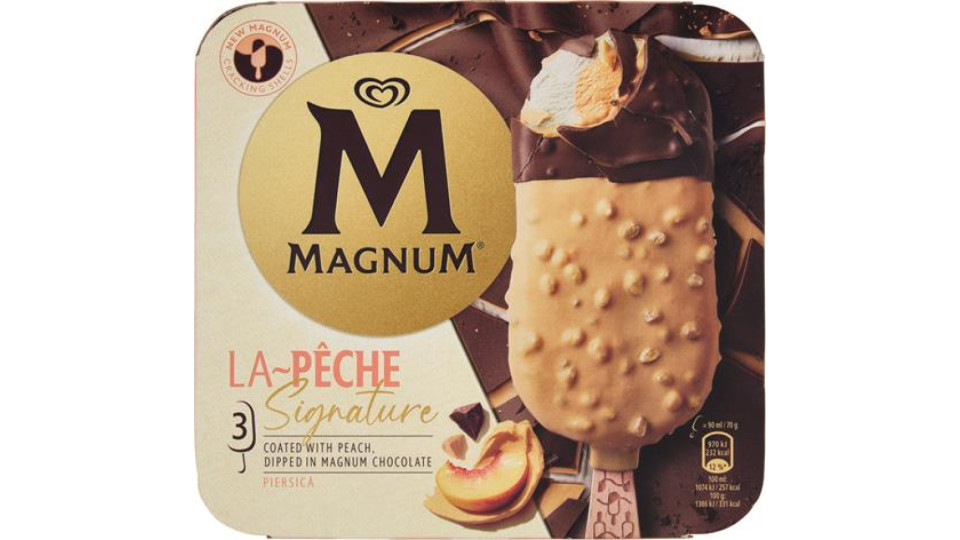 ALGIDA MAGNUM LE PECHE X3