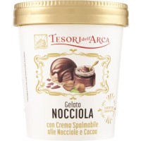 TESORI DELL'ARCA GELATO ALLA NOCCIOLA SPALMABILE