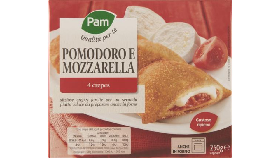 CREPES MOZZARELLA POMODORO